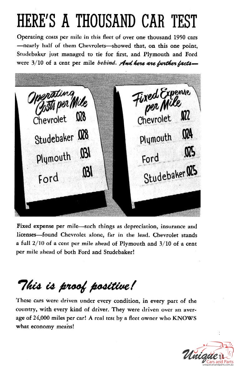 1951 Chevrolet The Leader Brochure Page 6
